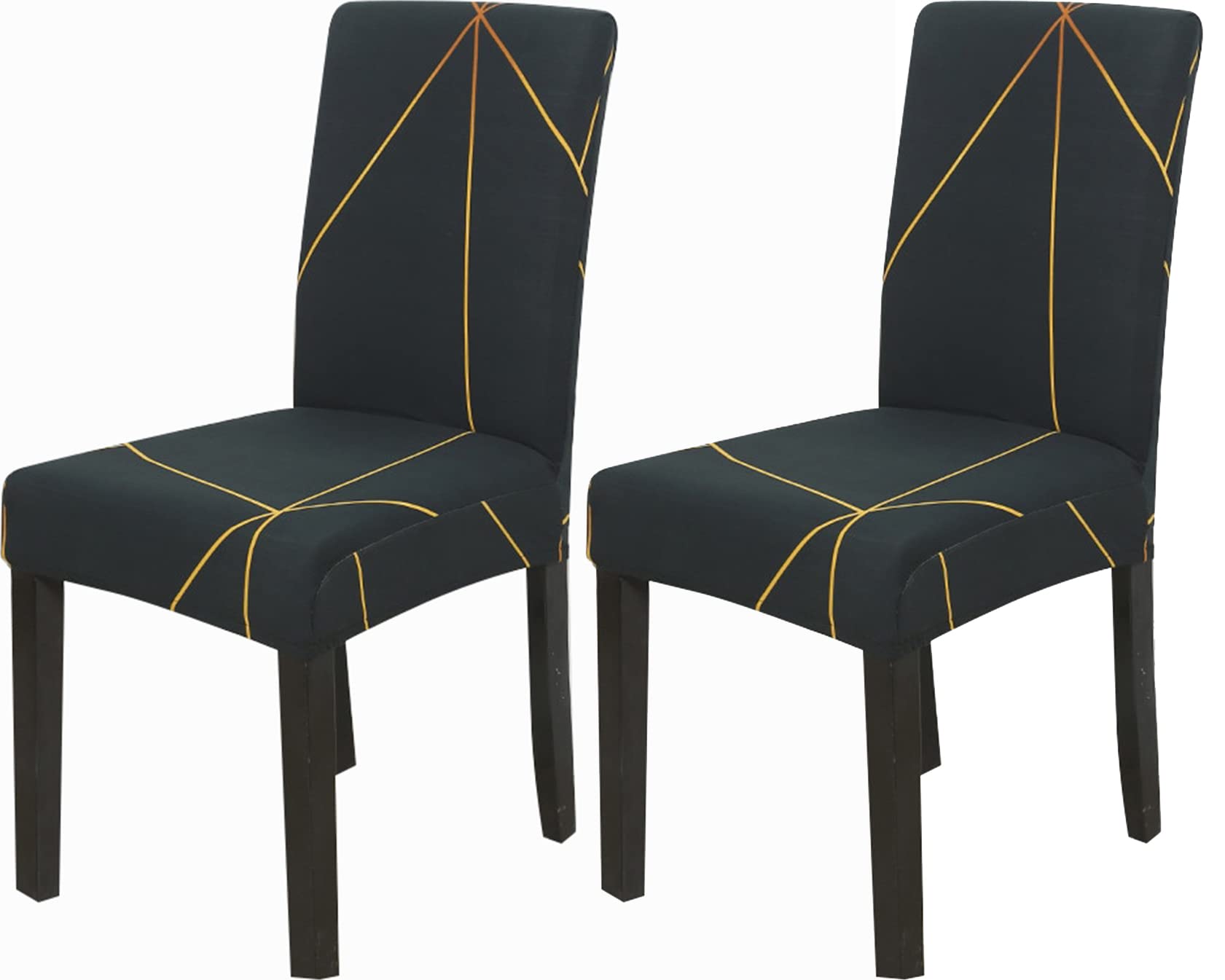 Elastic Chair Cover - Green Prism