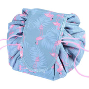 Lazy Cosmetic Bag Drawstring Travel Makeup Bag