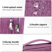 Double Layer Electronics Organizer