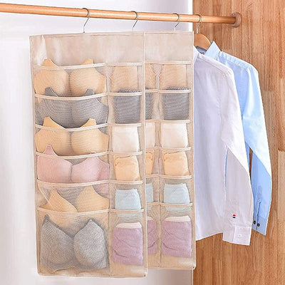 Closet Hanging Rotating Organizer With 30 Pockets