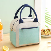 Lunch Tote Handbag with Aluminum Foil