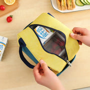 Lunch Tote Handbag with Aluminum Foil