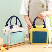 Lunch Tote Handbag with Aluminum Foil