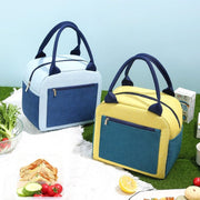 Lunch Tote Handbag with Aluminum Foil