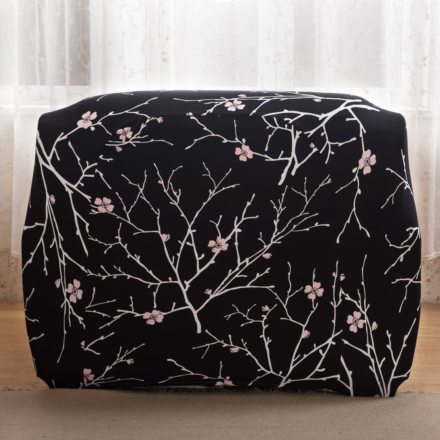Printed Sofa Cover - Black Branch