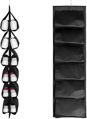 12 Grids Pocket Shoes Hanging Closet Organizer