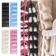 12 Grids Pocket Shoes Hanging Closet Organizer