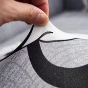 Printed Sofa Cover - Grey Cat
