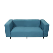 Sofa Slipcover - Teal Blue