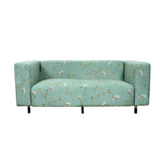 Printed Sofa Cover - Green Autumn