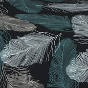 Printed Sofa Cover - Green Fern