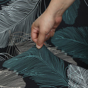 Printed Sofa Cover - Green Fern