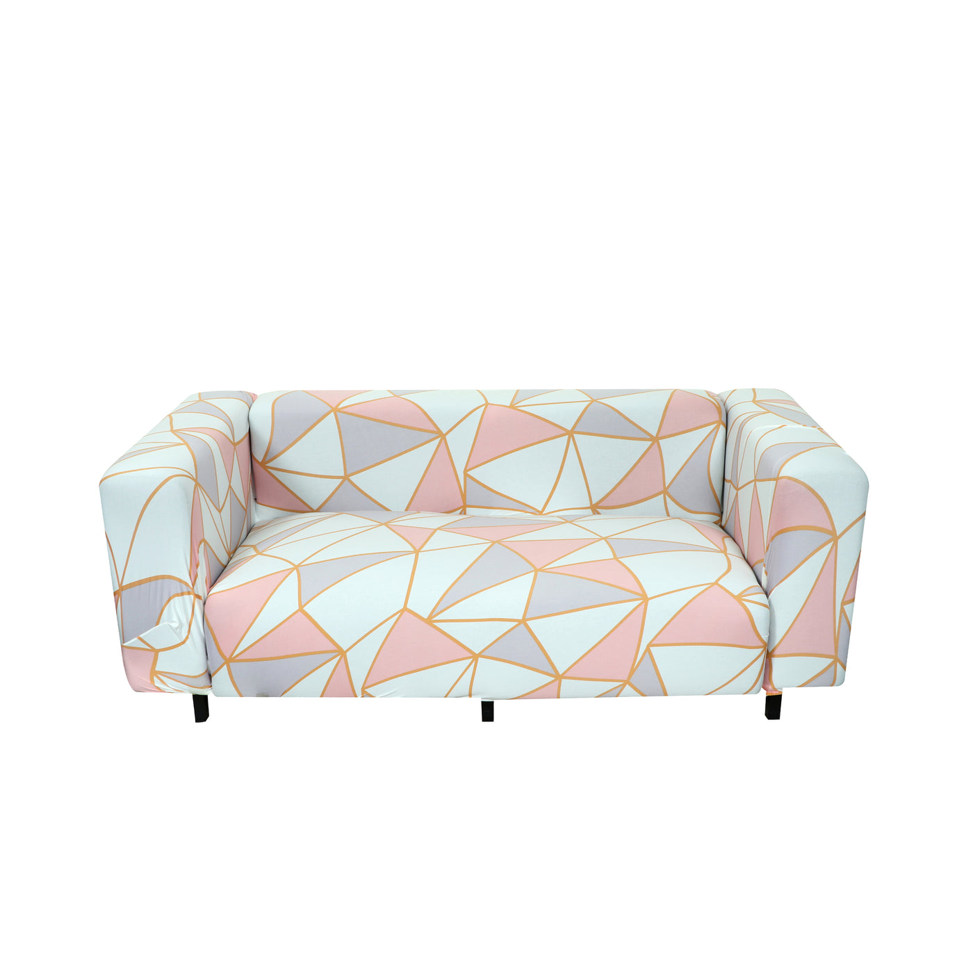 Printed Sofa Cover - Pink Prism