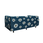Printed Sofa Cover - Green Sunflower