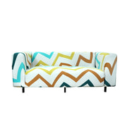 Printed Sofa Cover - Chevron Multi