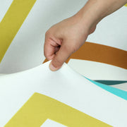 Printed Sofa Cover - Chevron Multi