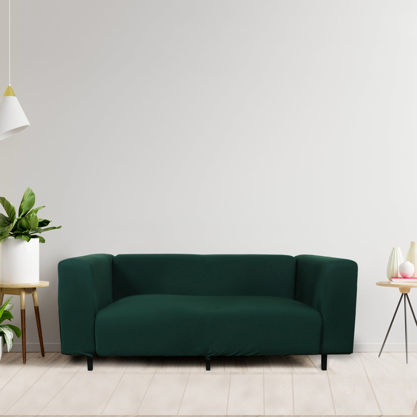 Sofa Slipcover - Dark Green