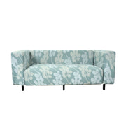 Printed Sofa Cover - Grey Flower