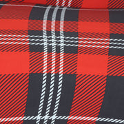 Printed Sofa Slipcover - Checks Red