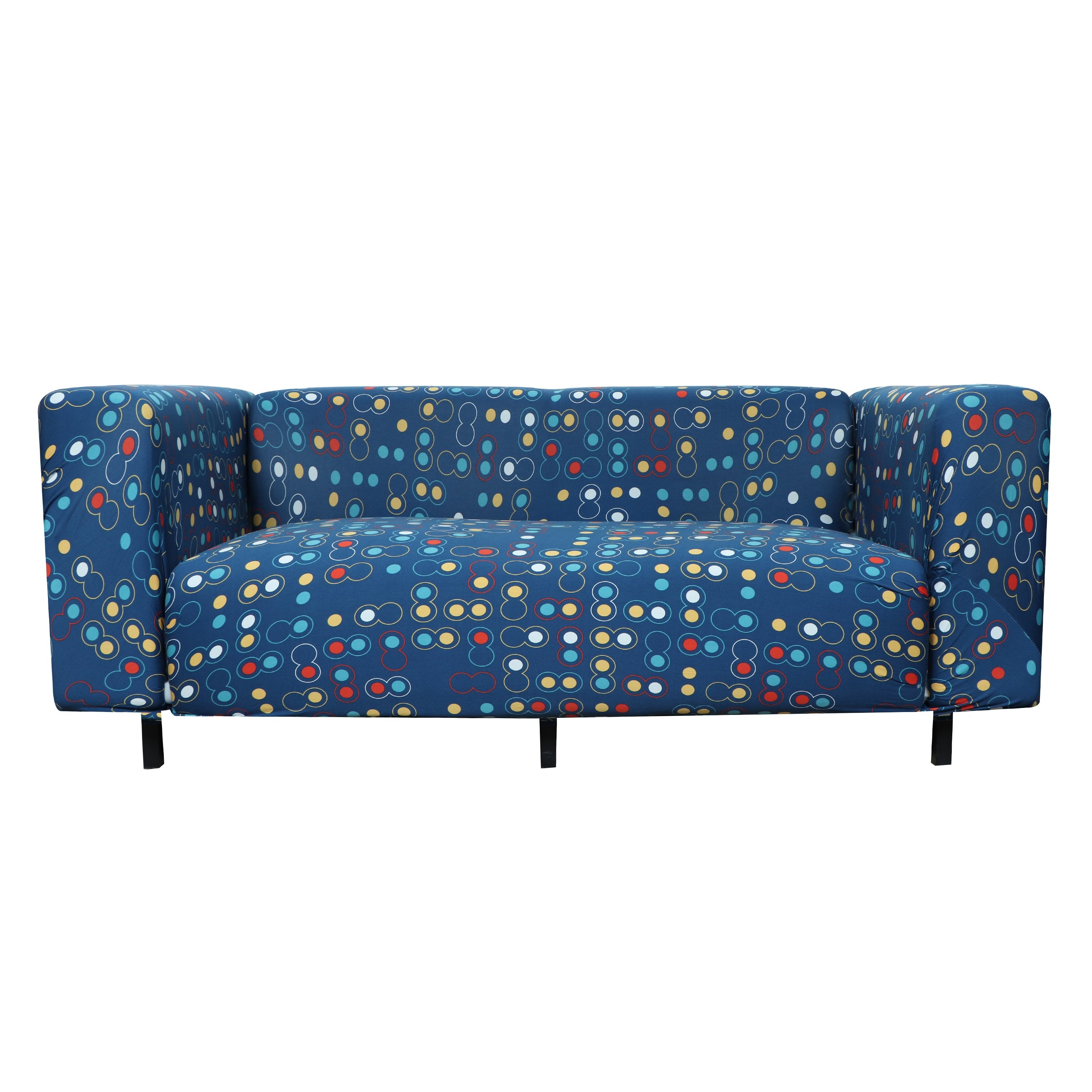 Printed Sofa Cover - Multi Polka