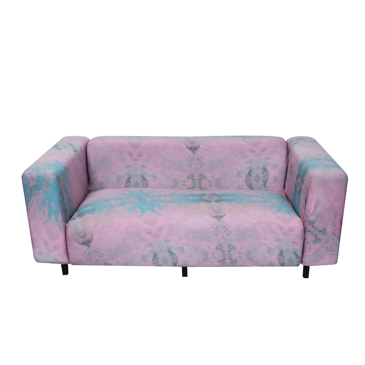 Printed Sofa Cover - Fog Pink