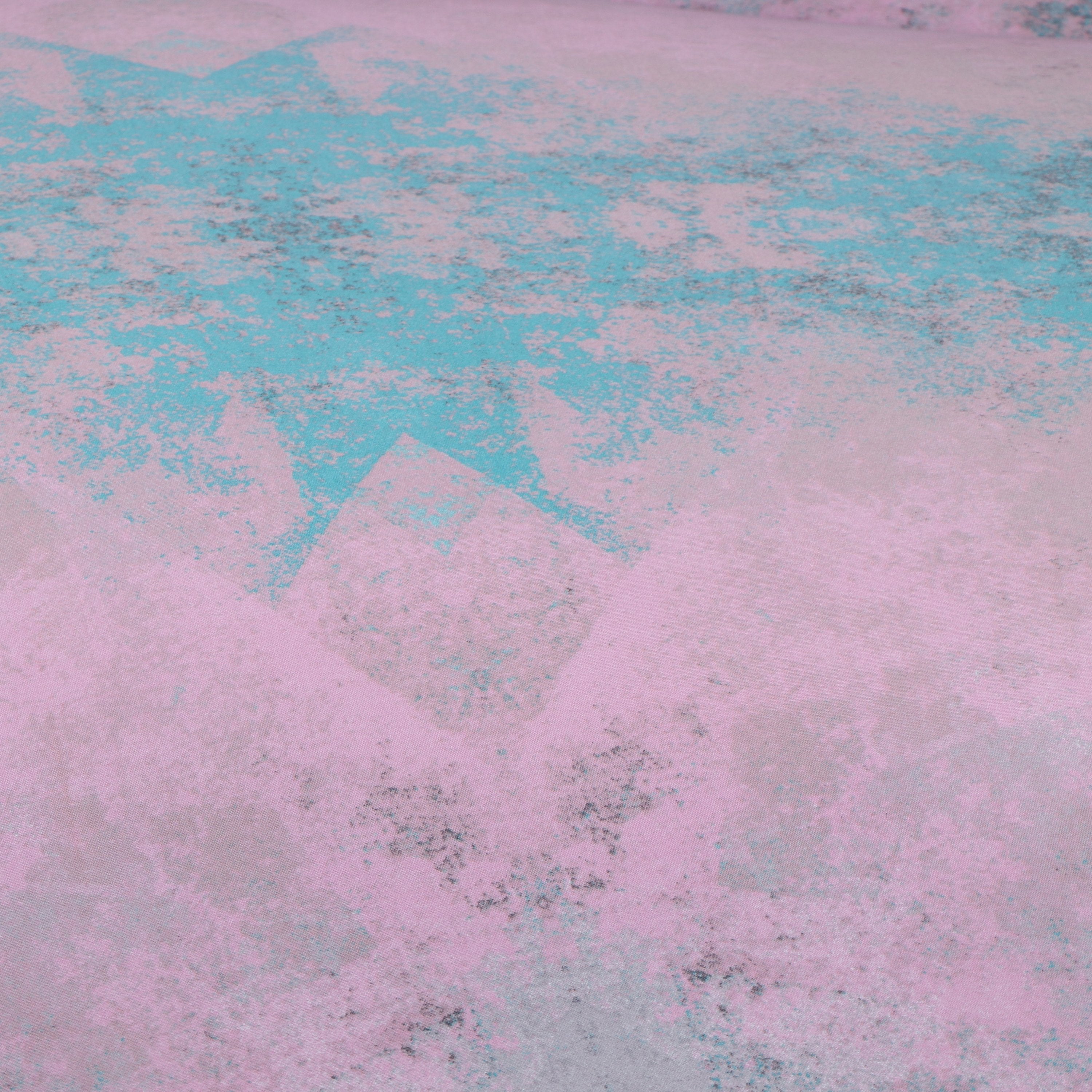 Printed Sofa Cover - Fog Pink