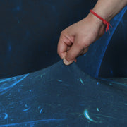 Printed Sofa Cover - Galaxy Blue
