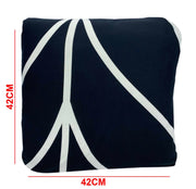 Printed Sofa Cover - Black Onyx