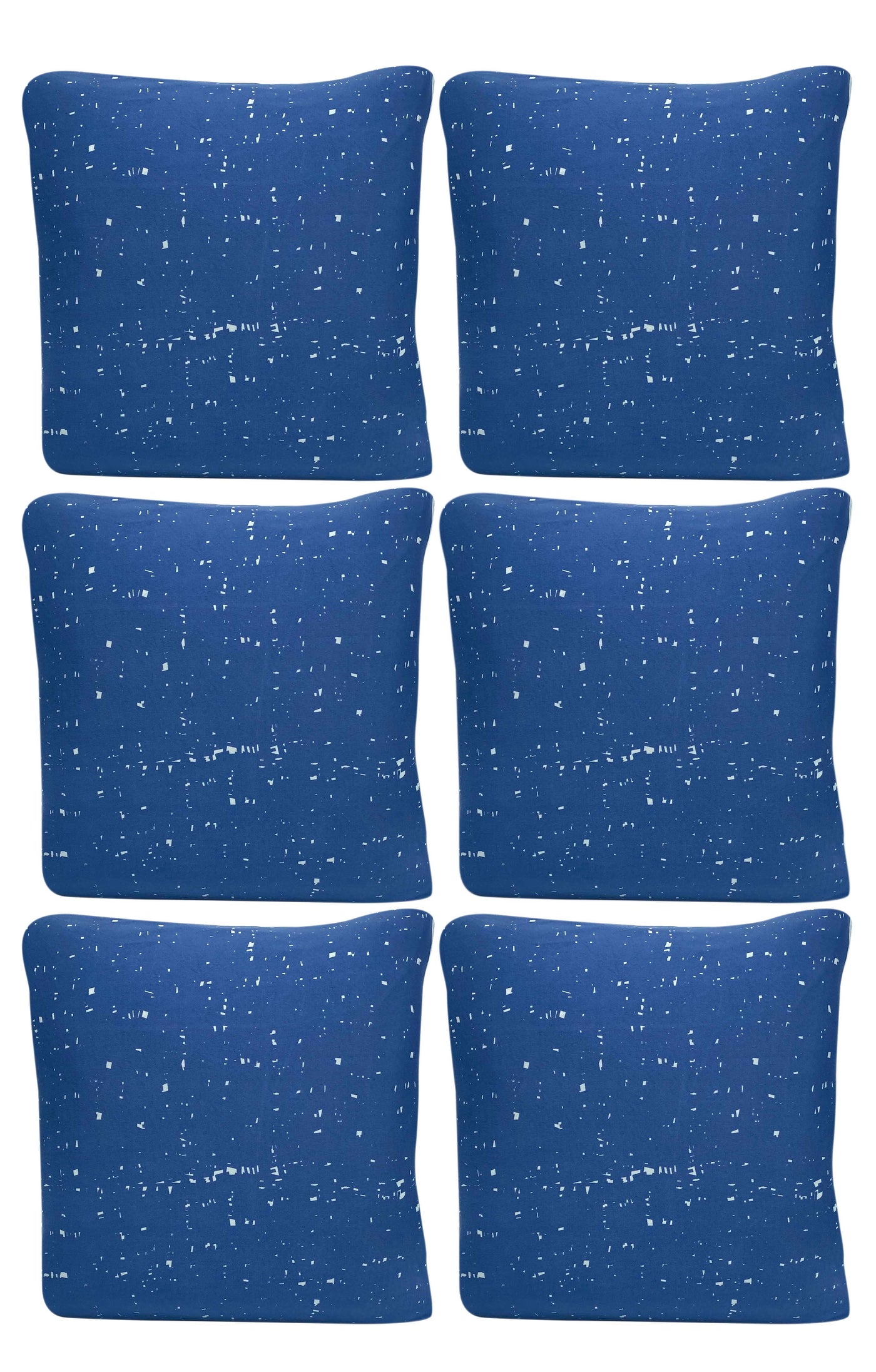 Polyester Cushion Cover - Blue