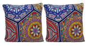 Bohemian Print Sofa Cover - Mandala Purple