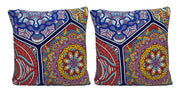 Bohemian Print Sofa Cover - Mandala Purple