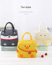 Cute Animal Printed Insulated Lunch Bags for Kids,Women