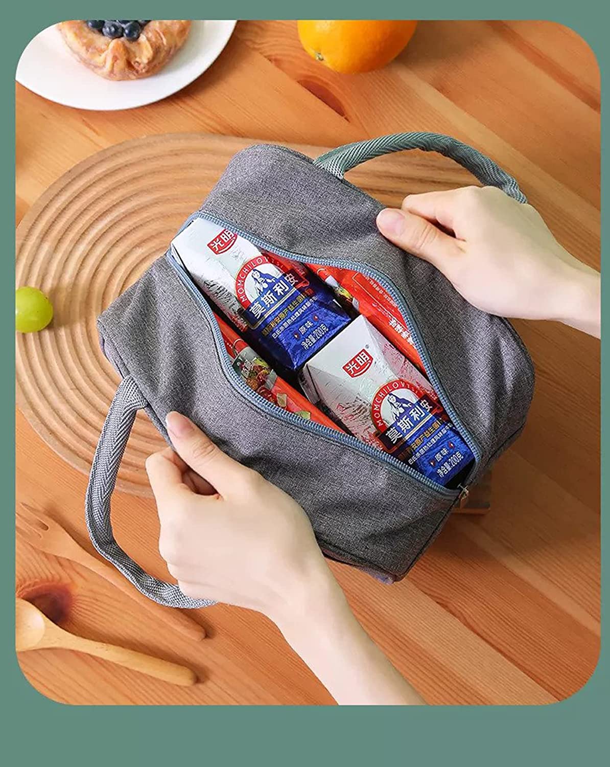 Insulated Reusable Lunch Bag