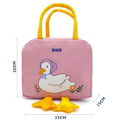 Cute Animal Printed Insulated Lunch Bags for Kids,Women