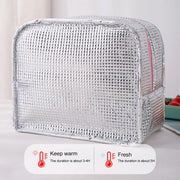Panda Printed Insulated Reusable Lunch Bag