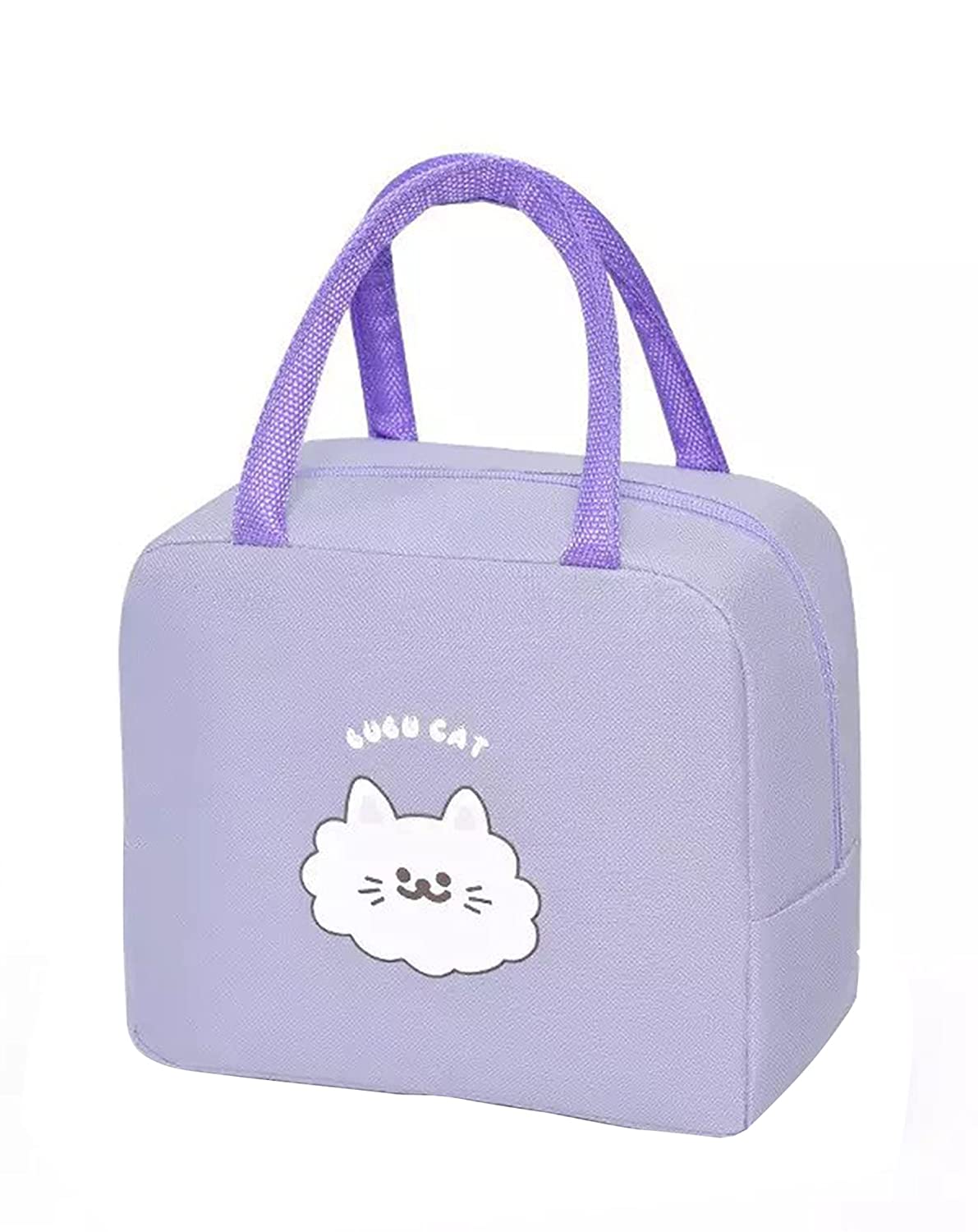Cat Printed Insulated Reusable Lunch Bag(Bubu Cat)