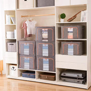 Clothing Storage Box with Steel Frame Support