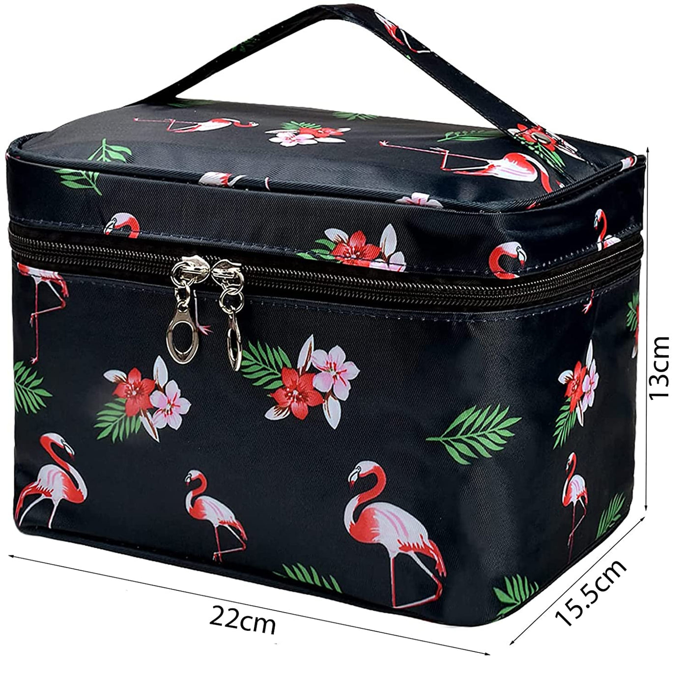 Portable Makeup Bags for Women Girls, Large Zipper Cosmetic Case, Cosmetic Accessories Organizer