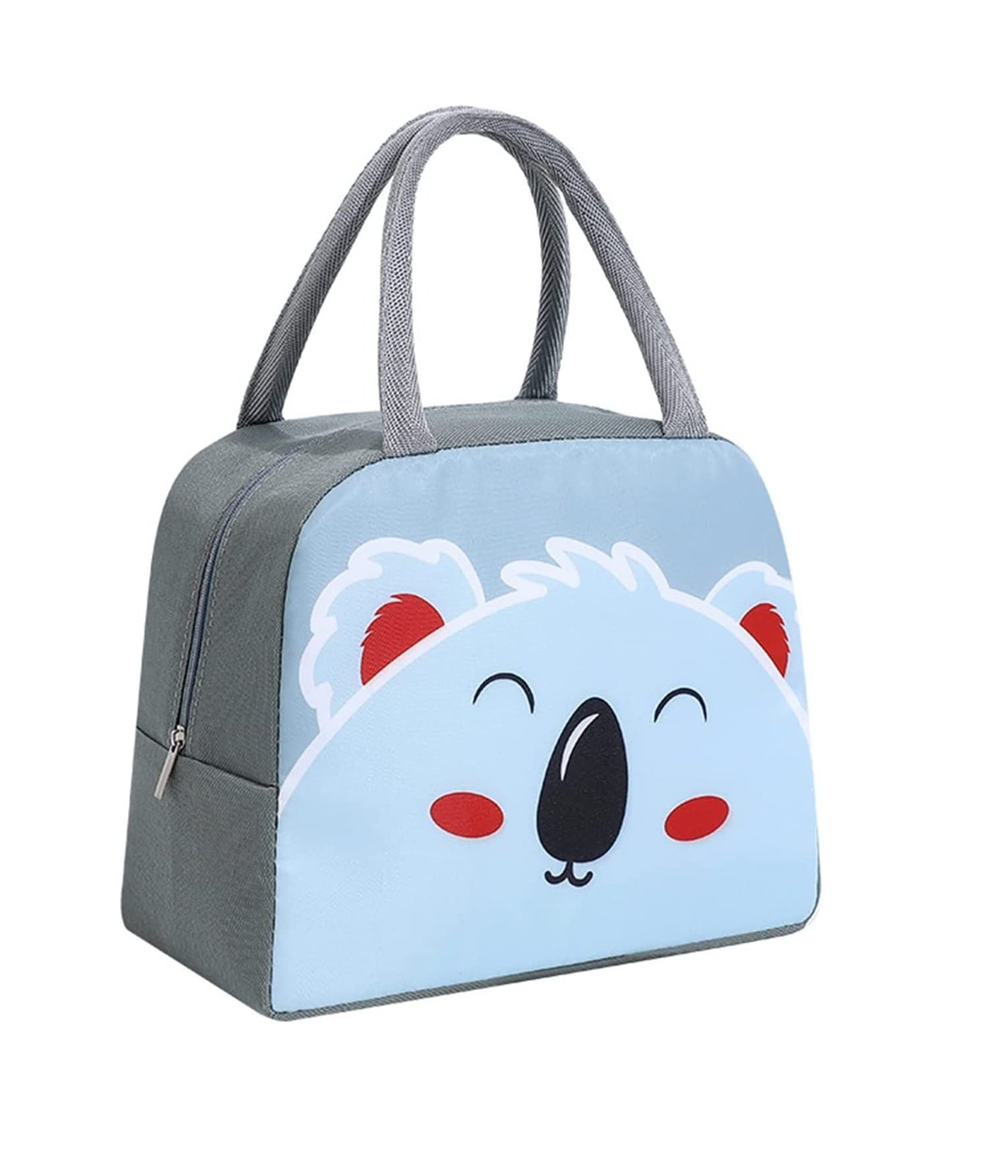 Kids Printed Insulated Reusable Lunch Bag Tote Bag