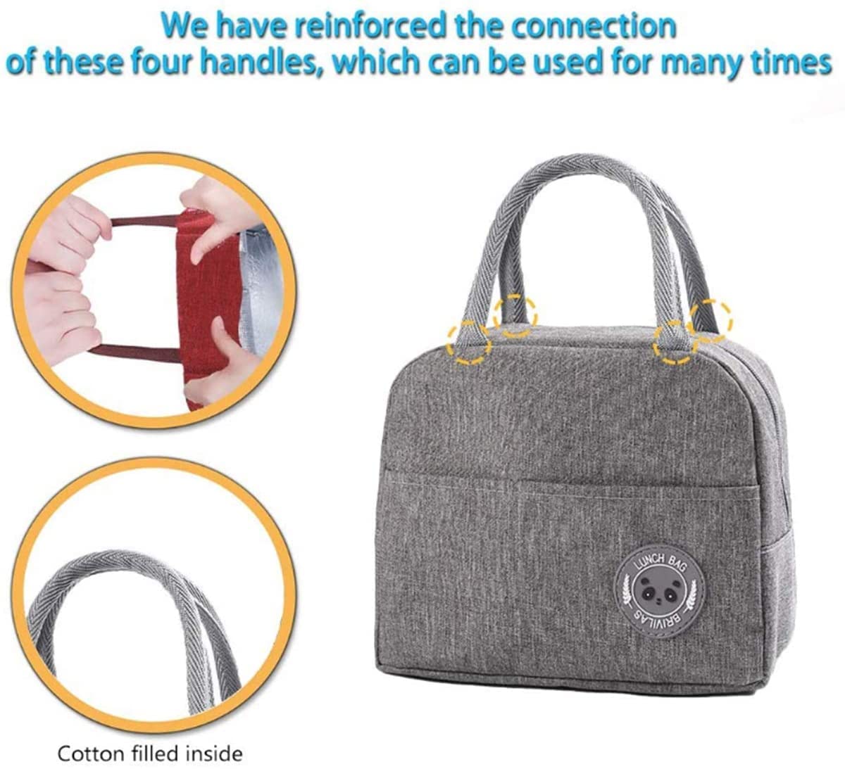 Portable Insulated Lunch Bags