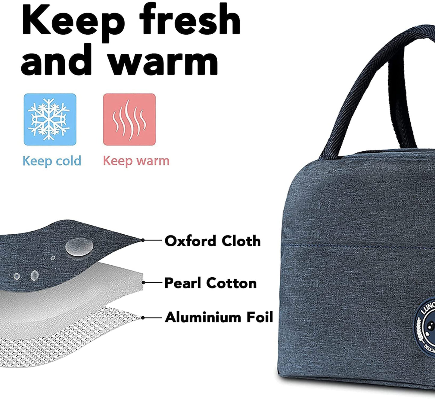 Portable Insulated Lunch Bags