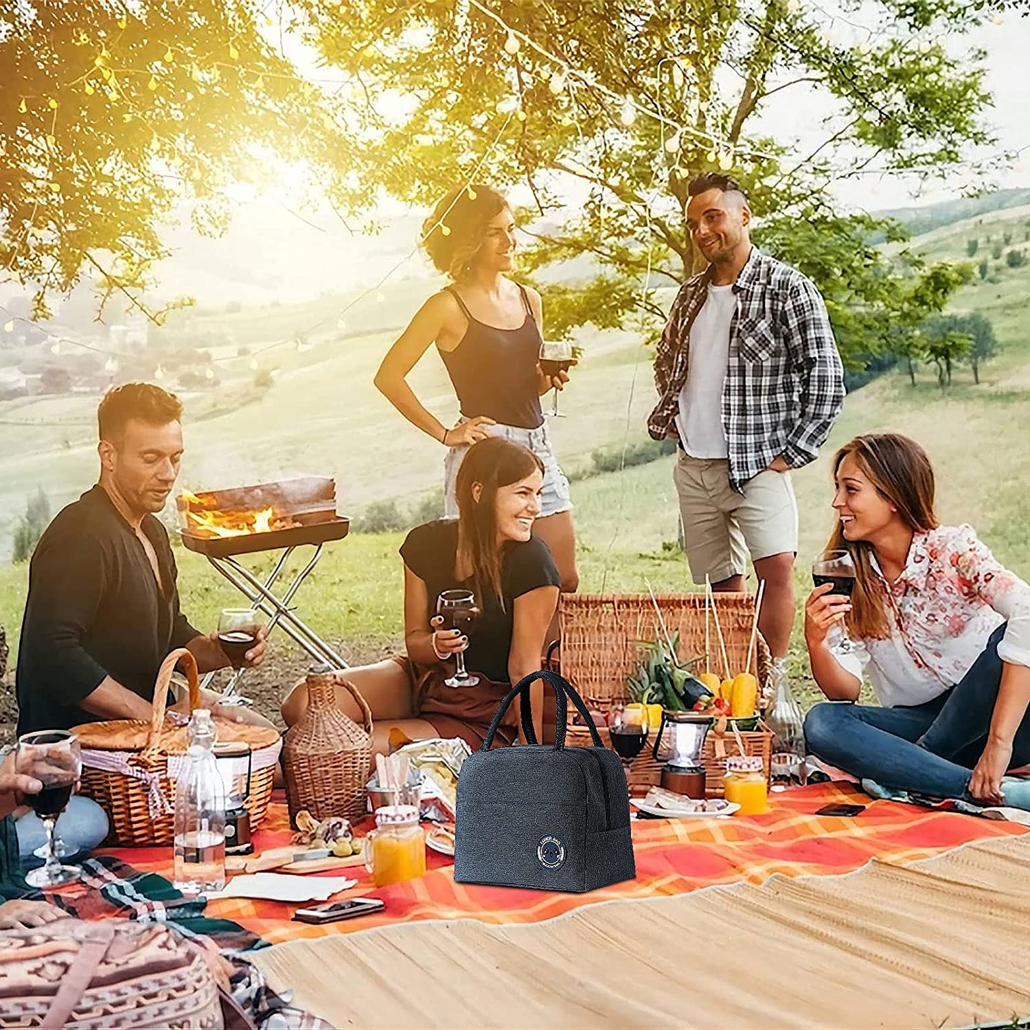 Portable Insulated Lunch Bags