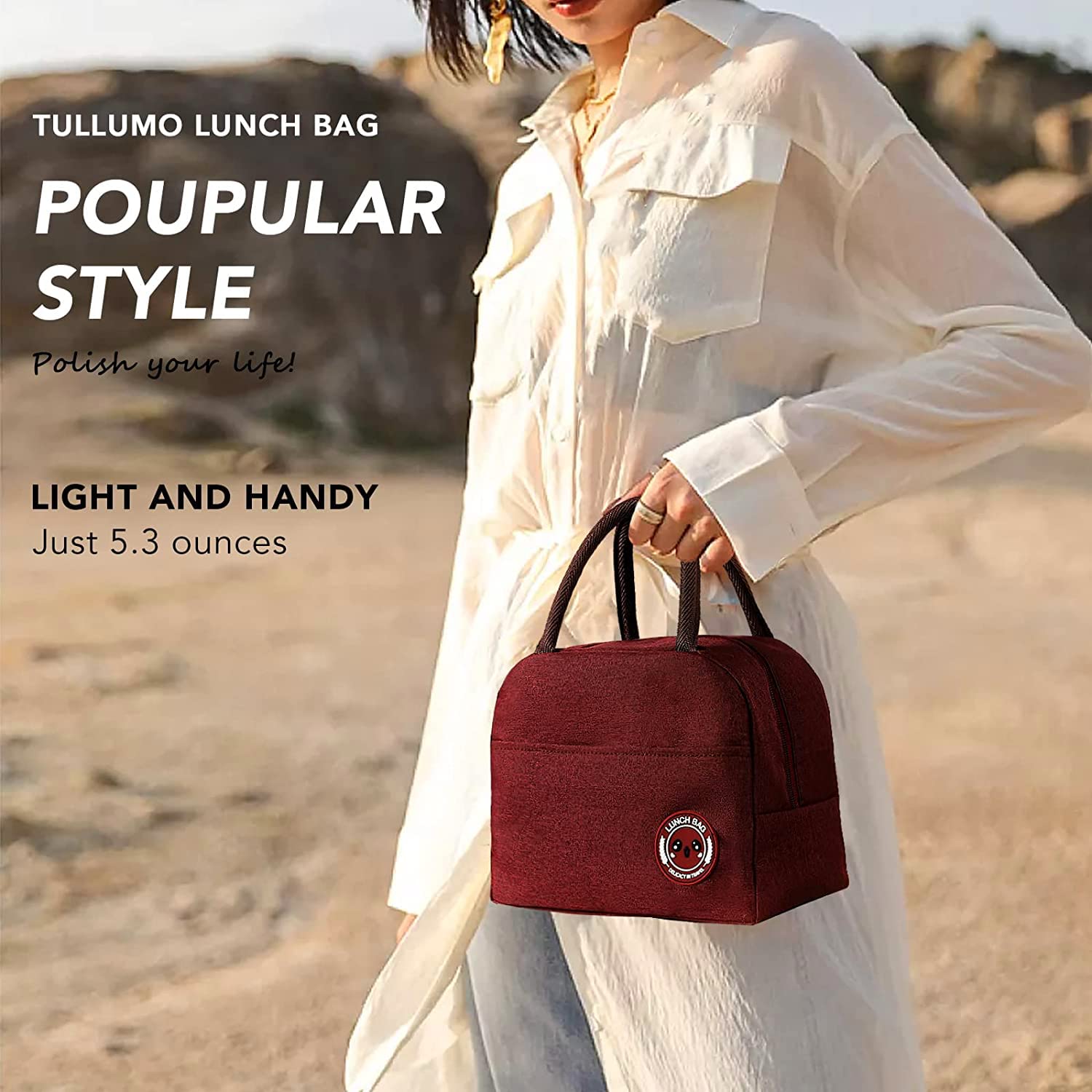 Portable Insulated Lunch Bags