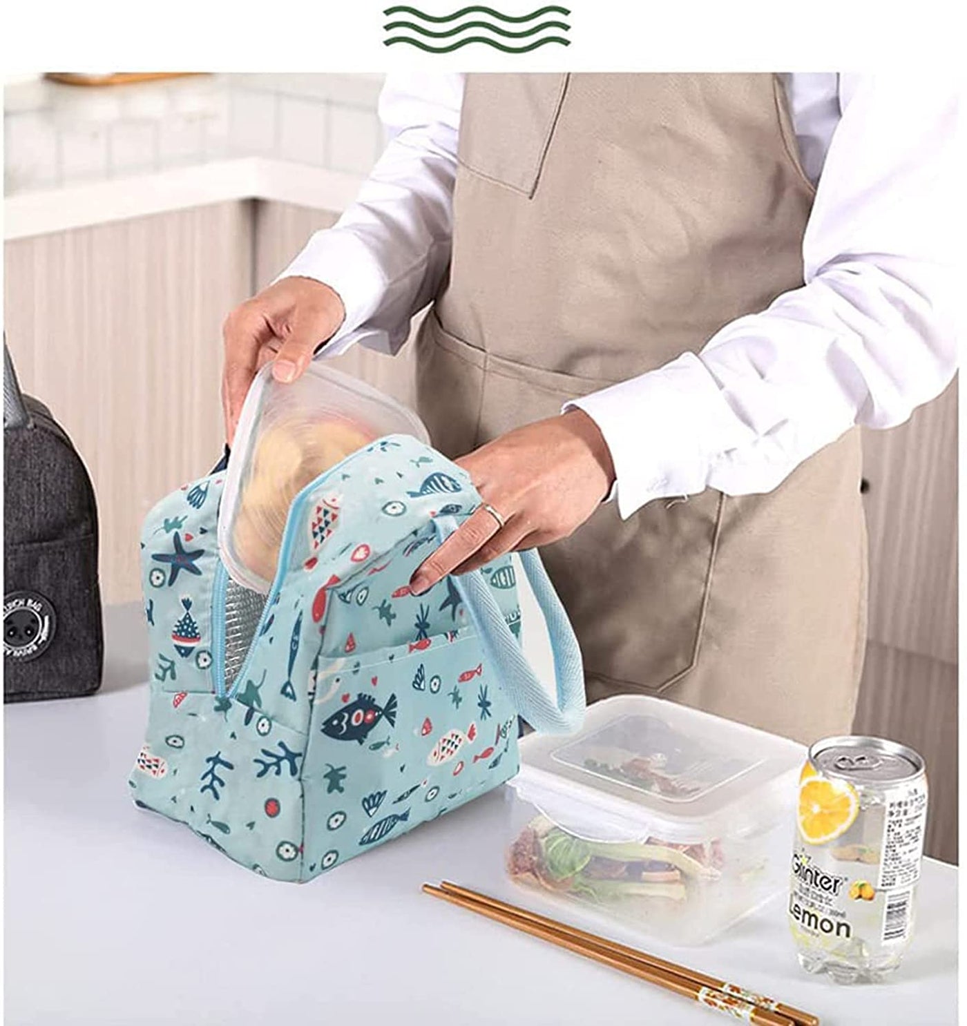 Insulated Small Lunch Bags for Women