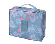 Multifunctional Large Capacity Portable Printed Makeup Brush Organizer Kit