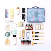 Multifunctional Large Capacity Portable Printed Makeup Brush Organizer Kit