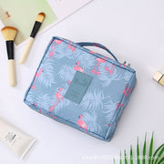 Multifunctional Large Capacity Portable Printed Makeup Brush Organizer Kit