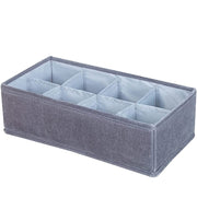 Foldable Wardrobe Clothes Closet Organizer, Save Space Clothing Storage Bins - Linen