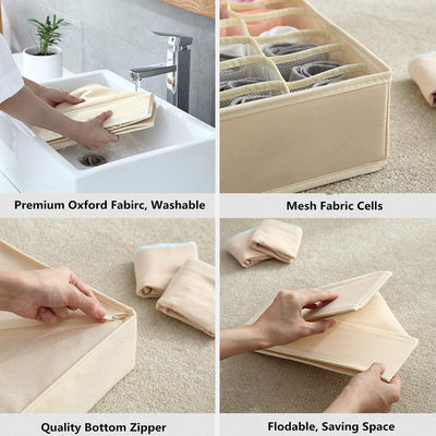 Collapsible Closet Cabinet Organizer (Pack of 2)