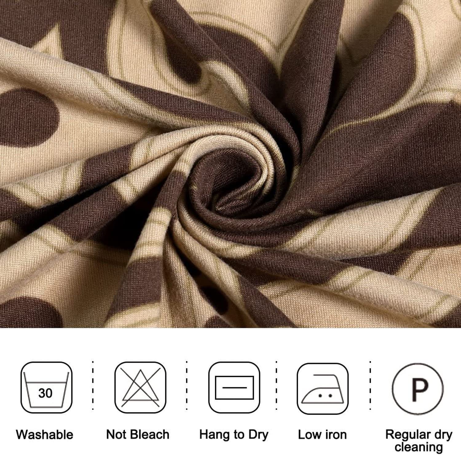 Universal Sofa Cover-Cambric Brown